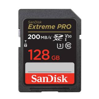 Karta pamięci SanDisk EXTREME PRO SDXC 128GB 200/90 MB/s UHS-I U3SDSDXXD-128G-GN