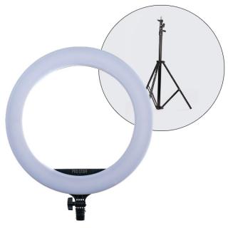 Lampa pierścieniowa Pro Stuff Led Ring PLR-18+statyw oświetleniowy Air 280cm