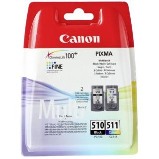 Zestaw tuszy Canon PG-510 czarny / CL-511 kolorowy Multi Pack