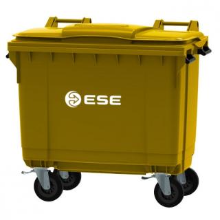 Pojemnik na odpady 660l ESE Żółty