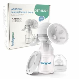 BABYONO Laktator ręczny anatomy