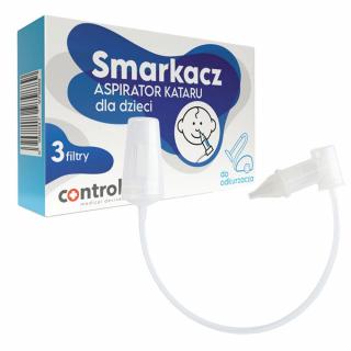 CONTROLY SMARKACZ Aspirator kataru do nosa dla dzieci do odkurzacza