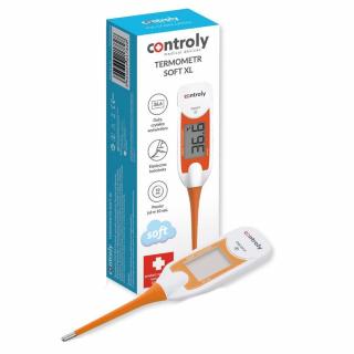 CONTROLY Termometr elektroniczny z dużym wyświetlaczem miękka końcówka Soft XL