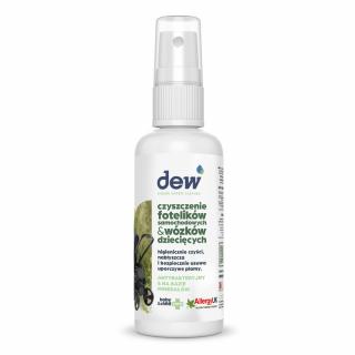 DEW Płyn do czyszczenia fotelików samochodowych spray do mycia wózków 65ml