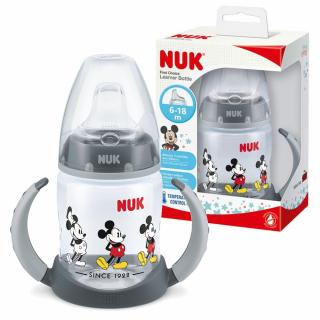 NUK FC+ Kubek niekapek z czujnikiem ciepła 150ml myszka miki szary