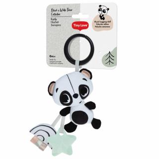 TINY LOVE Zawieszka, zabawka do wózka fotelika Panda DECOR czarno-biała