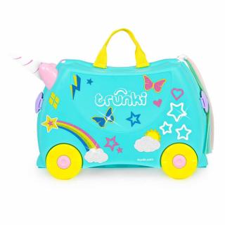TRUNKI Walizeczka jeżdżąca jednorożec una