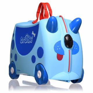 TRUNKI Walizka dziecięca na kółkach jeżdżąca kabinowa PIES
