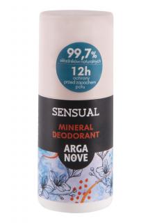Naturalny dezodorant mineralny sensualny z olejem arganowym 50ml rollon Arganove || Maroko Sklep
