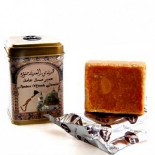 Perfumy arabskie w kostce ambra/piżmo/jaśmin 25g Hemani || Maroko Sklep
