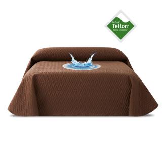 NARZUTA WODOODPORNA TEFLON BRĄZ 200x270