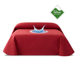 NARZUTA WODOODPORNA TEFLON CZERWONA 200x270