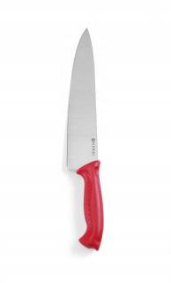 Hendi Nóż kucharski HACCP - 240 mm, czerwony - kod 842720