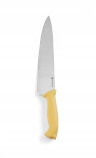 Hendi Nóż kucharski HACCP - 240 mm, żółty - kod 842737