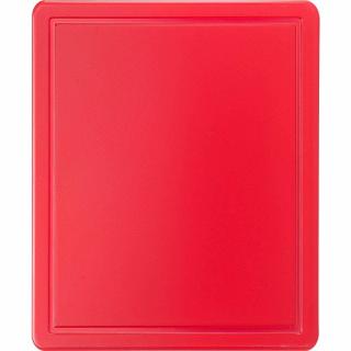 Stalgast Deska do krojenia, czerwona HACCP, GN 1/2 - kod S341321