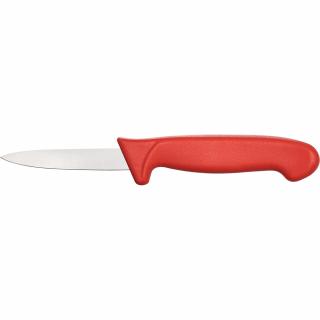 Stalgast Nóż do obierania, HACCP, czerwony, dl, ostrza 90 mm - kod S283091