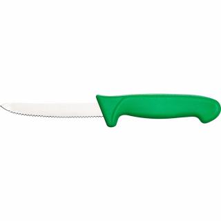 Stalgast Nóż do warzyw, ząbkowany, zielony, dl, ostrza 100 mm - kod S283142