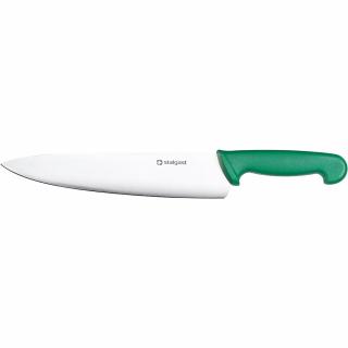 Stalgast Nóż kuchenny, HACCP, zielony, dł, ostrza 250 mm - kod S281252