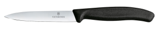 Victorinox Swiss Classic Nóż do jarzyn, gładki, 10 cm, czarny - kod 6.7703