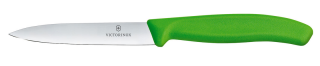 Victorinox Swiss Classic Nóż do jarzyn, gładki, 10 cm, zielony - kod 6.7706.L114