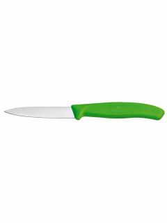 Victorinox Swiss Classic Nóż do jarzyn, gładki, 80 mm, zielony - kod 6.7606.L114