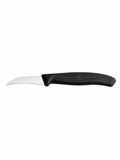 Victorinox Swiss Classic Nóż do jarzyn, zagięty, 60mm, czarny - kod 6.7503