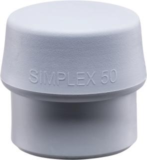 Końcówka z szarego elastomeru do młotków z wymiennymi końcówkami "Simplex" Halder 3203