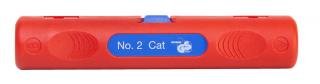 Ściągacz izolacji z kabli do transmisji danych Ø 4,5-10 mm Weicon Stripper No. 2 Cat