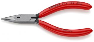 Szczypce precyzyjne półokrągłe, rękojeści PCW Knipex 37 31 / 37 33