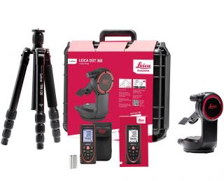 [Zestaw] Dalmierz laserowy Leica Disto X3 + Adapter Leica DST 360 ze statywem