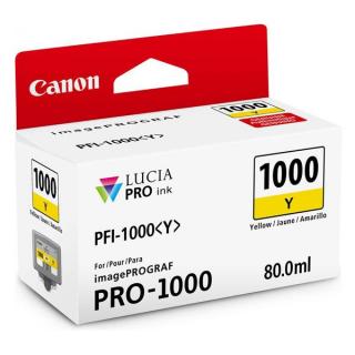 oryginalny atrament Canon PFI-1000Y [0549C001] yellow