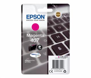 oryginalny atrament Epson 407 [C13T07U340] magenta