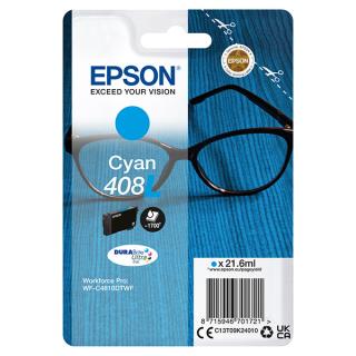 oryginalny atrament Epson 408L [C13T09K24010] cyan