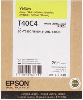 oryginalny atrament Epson [C13T40C440] yellow