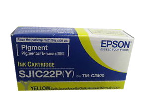 oryginalny atrament Epson SJIC22P [C33S020604] yellow