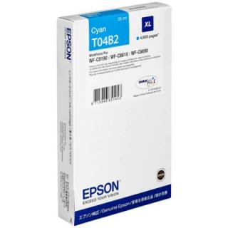 oryginalny atrament Epson T04B2 XL [C13T04B240] cyan