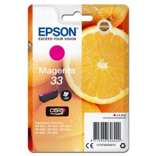 oryginalny atrament Epson T33 [C13T33434012] magenta