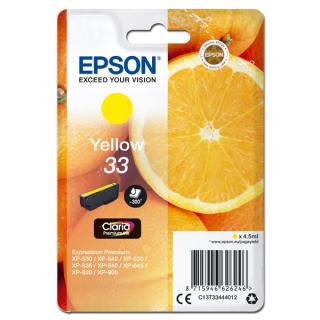 oryginalny atrament Epson T33 [C13T33444012] yellow