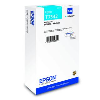 oryginalny atrament Epson T7542 XXL [C13T754240] cyan