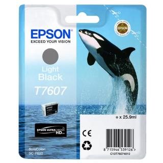 oryginalny atrament Epson T7607 [C13T76074010] light black