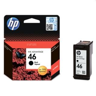 oryginalny atrament HP 46 [CZ637AE] black