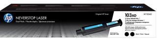 oryginalny toner HP 103A [W1103AD] black  2-pak - reload kit