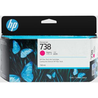 oryginalny tusz HP 738 [498N6A] magenta - 130 ml