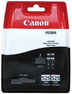 oryginalny zestaw tuszy Canon PGI-525BK [4529B006] black 2-pak