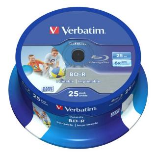 Płyta BD-R SL Verbatim 25GB Cake 25szt.