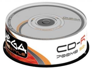 Płyta CD-R Omega 700MB Cake 25szt.