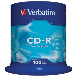 Płyta CD-R Verbatim 700MB Cake 100szt.