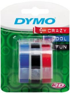 Taśma 3D Dymo [S0847750] - 9mm x 3 m - mix kolorów