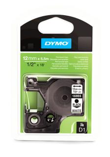 Taśma D1 Dymo [S0718060] - 12mm x 5,5 m