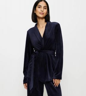 Sensual Velour Robe Top